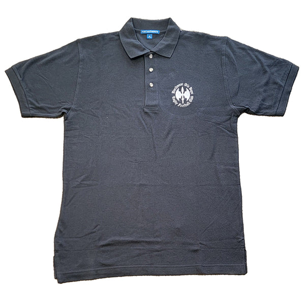 NOB Rugby Heavyweight Cotton Polo - Black