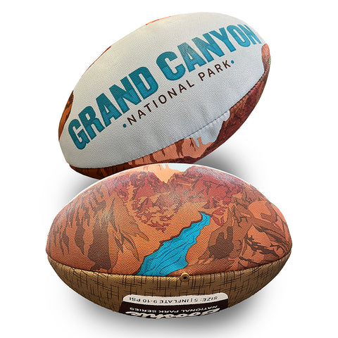 Grand Canyon Booshie National Parks - Size 5 Rugby Ball