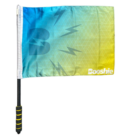 Booshie Rugby Referee Flag - Blue/Yellow
