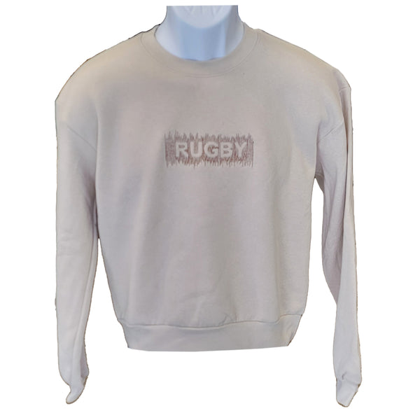 "RUGBY" Embroidered Crewneck