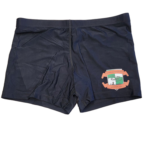 Charles River Rugby Ladies Spandex Shorts - Black