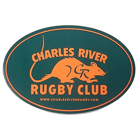 Charles River Oval Decal