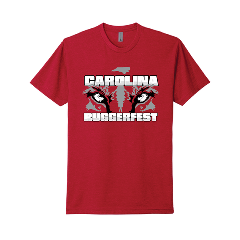 Carolina Ruggerfest 2025 Tournament Tee - Red