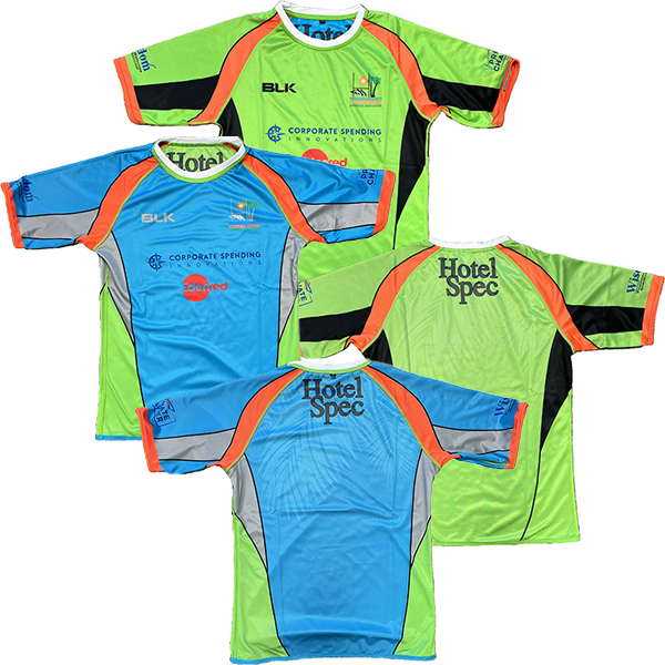 Florida Rugby Ref Reversible Jersey - Blue/Green