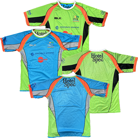 Florida Rugby Ref Reversible Jersey - Blue/Green