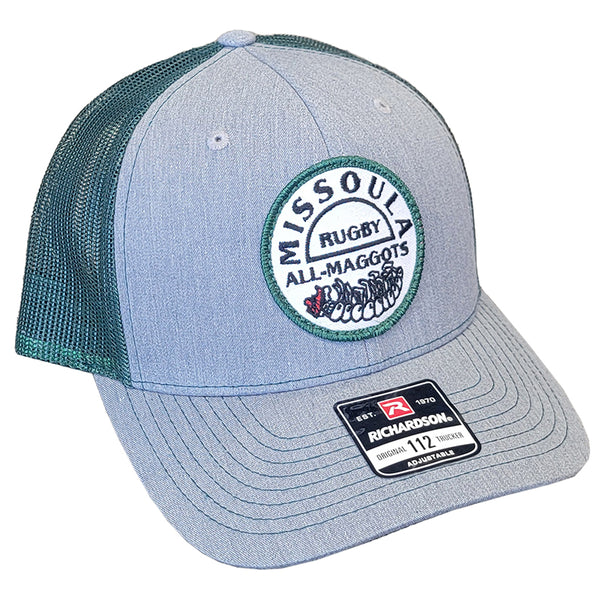 Missoula Maggotfest Richardson Snap Back - Green Patch