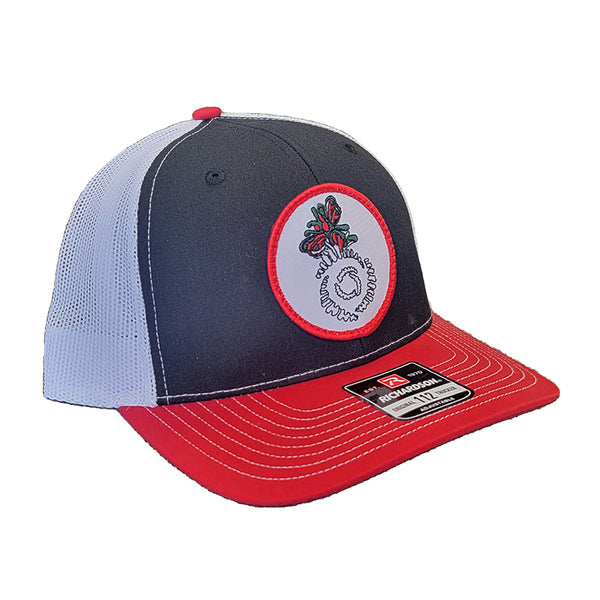 Missoula Maggotfest Richardson Snap Back - Red Patch