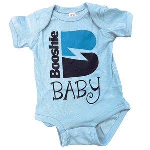 Booshie Baby Onesie - Baby Blue