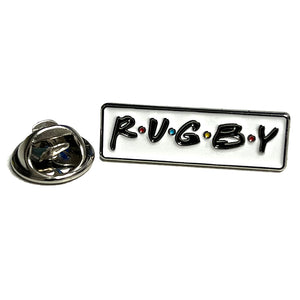 Friends Rugby Enamel Pin