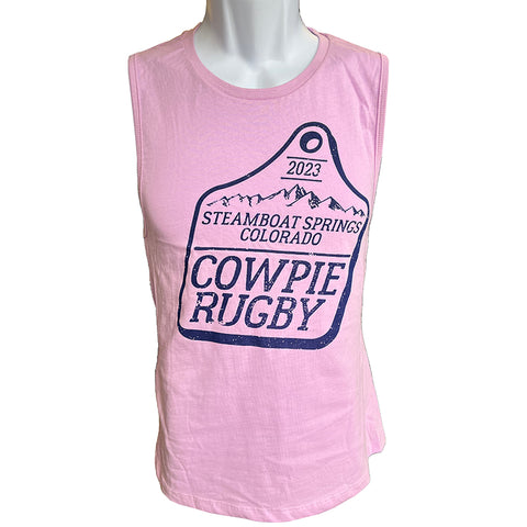 Cowpie Rugby Ladies Sleeveless Tank Top