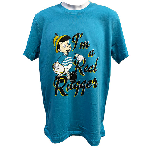 Pinocchio - I'm a Real Rugger - Tee