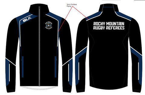 Rocky Mountain Rugby Referees - BLK Track Jacket