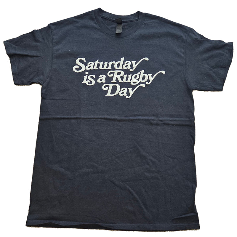 Saturday is a Rugby Day Puff Tee