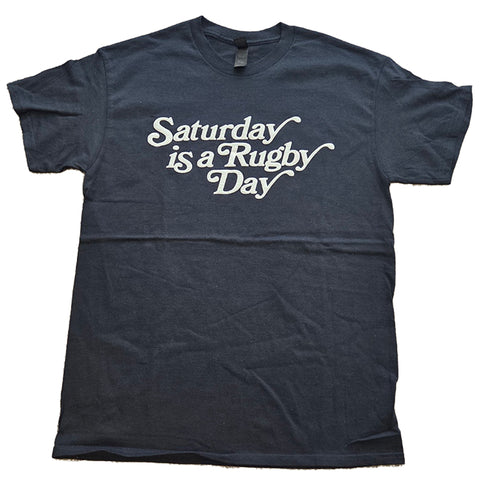 Saturday is a Rugby Day Puff Tee
