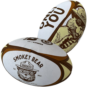 Smokey Bear Rugby Ball - Size 5