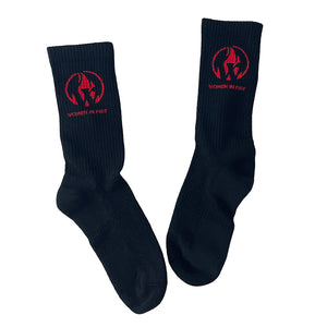 Socks - Women in Fire Cotton Crew