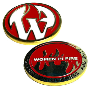 Women in Fire - Challenge Coin