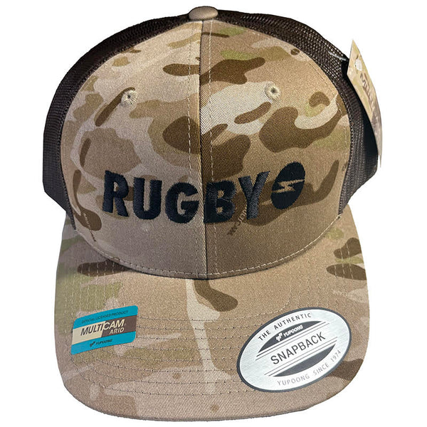Camo Rugby Trucker Hat
