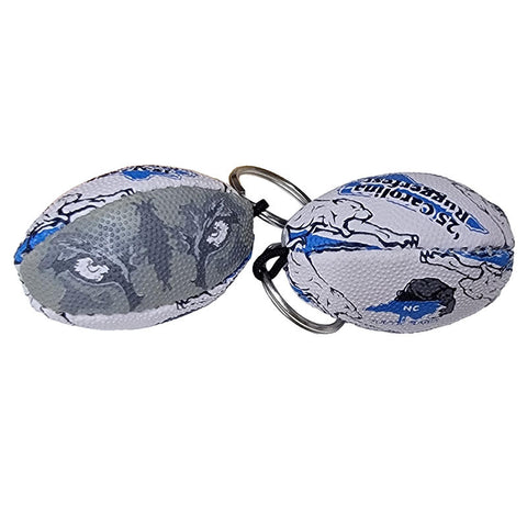 Carolina Ruggerfest Mini Rugby Ball Keychain