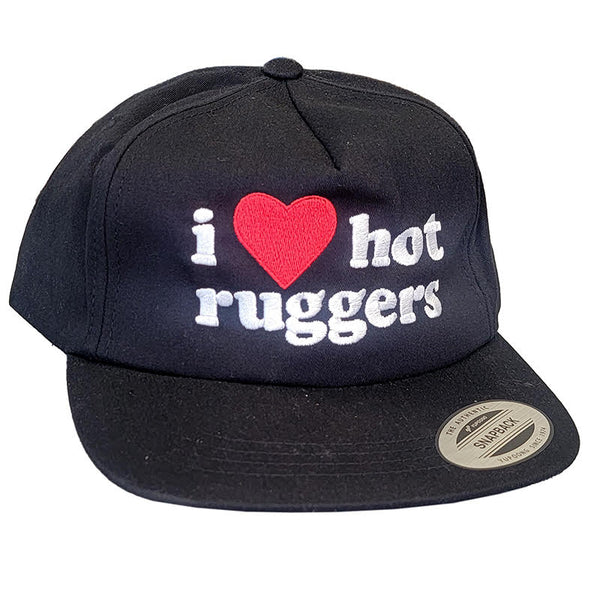 I Love Hot Ruggers Snapback Hat