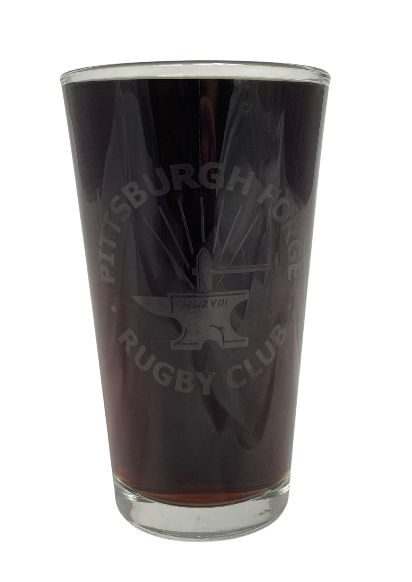 Pittsburgh Forge Pub Pint Glass - Single Glass