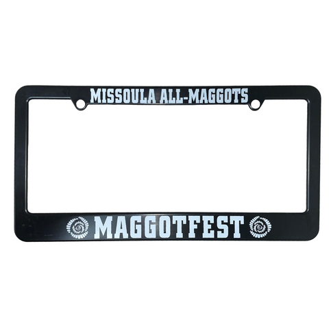 Missoula Maggotfest License Plate Frame (CLOSEOUT)