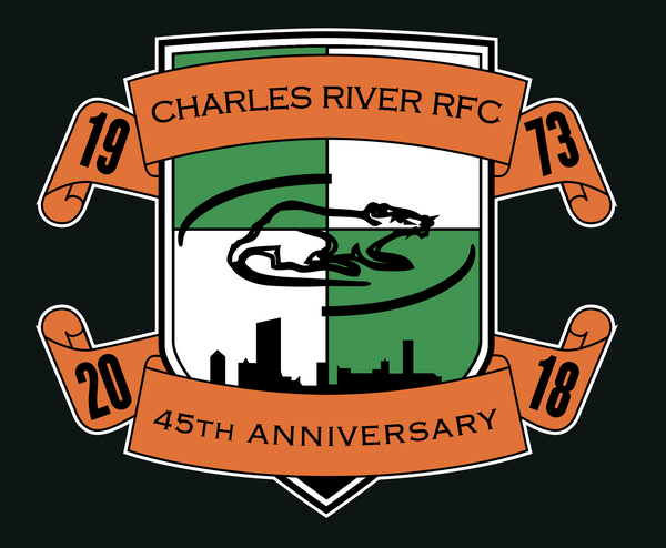 Charles River 45th Anniversary Long Sleeve Cotton Jersey (Stock)