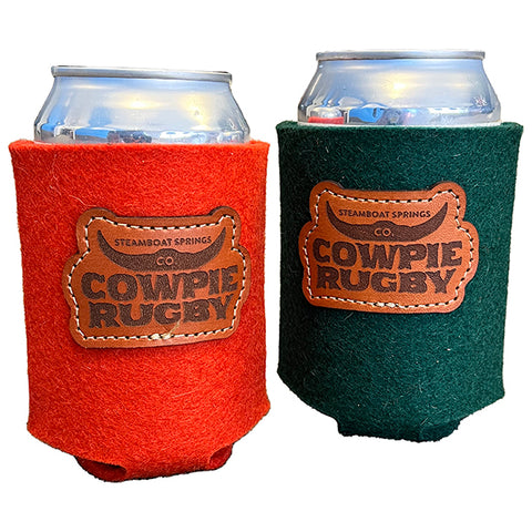Cowpie Rugby Can Coozie - Wool