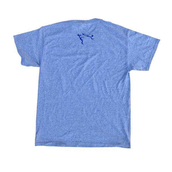 Jumpin' Jim Brunzell Graphic T-Shirt - Heather Grey