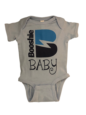 Booshie Baby Onesie - Baby Blue