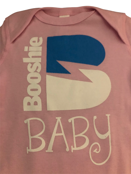Booshie Baby Onesie - Pink