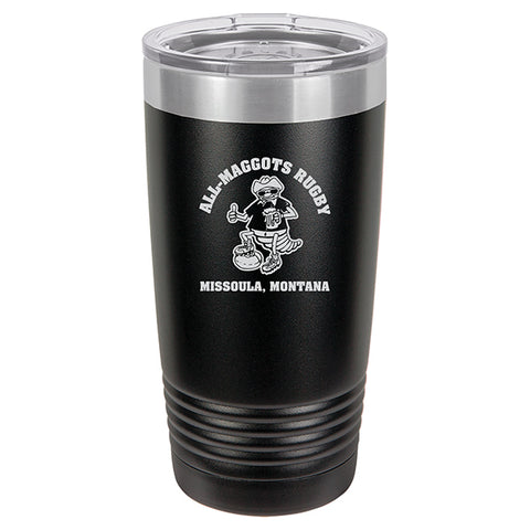 Missoula Black Polar Camel 20 oz. Ringneck Vacuum Insulated Tumbler w/Lid