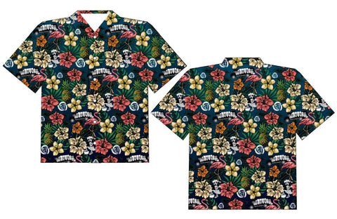 Missoula Maggots - Hawaiian Button Down Shirt (Pre-order 4946)