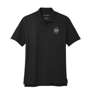 NOB Rugby Heavyweight Cotton Polo - Black