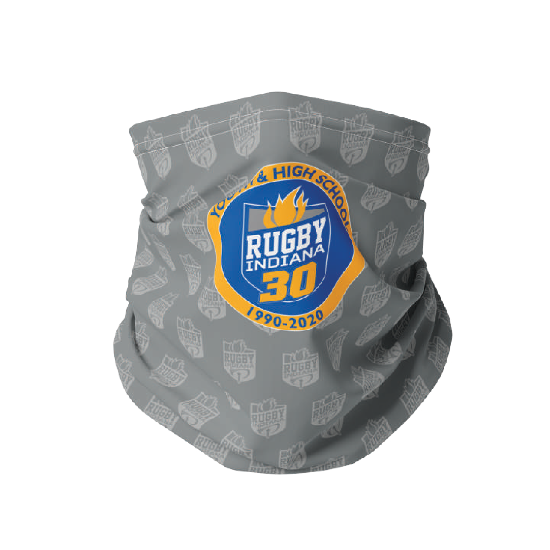 Rugby Indiana - Sublimated Neck Gaiter (Pre-Order)