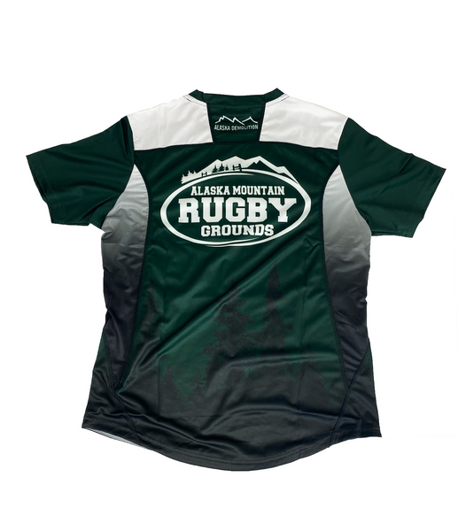 Alaska Rugby - BLK Tech Tee, Green