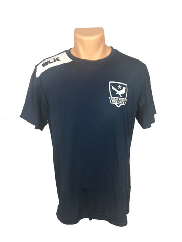 Texas Rugby Referee BLK Tech Tee - Navy