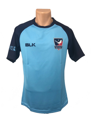 Texas Rugby Referee BLK Light Blue Jersey