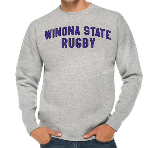 WSU Rugby Lane Seven Crewneck - Grey (Pre Order 3148)