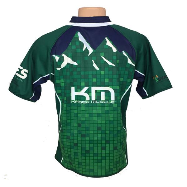 Rocky Mountain Rugby Refs Reversible Jersey (Green/Gold)