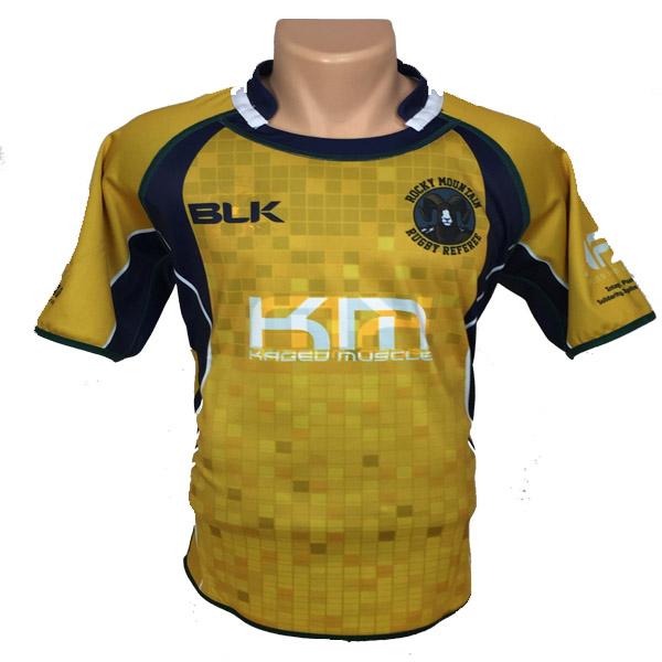 Rocky Mountain Rugby Refs Reversible Jersey (Green/Gold)